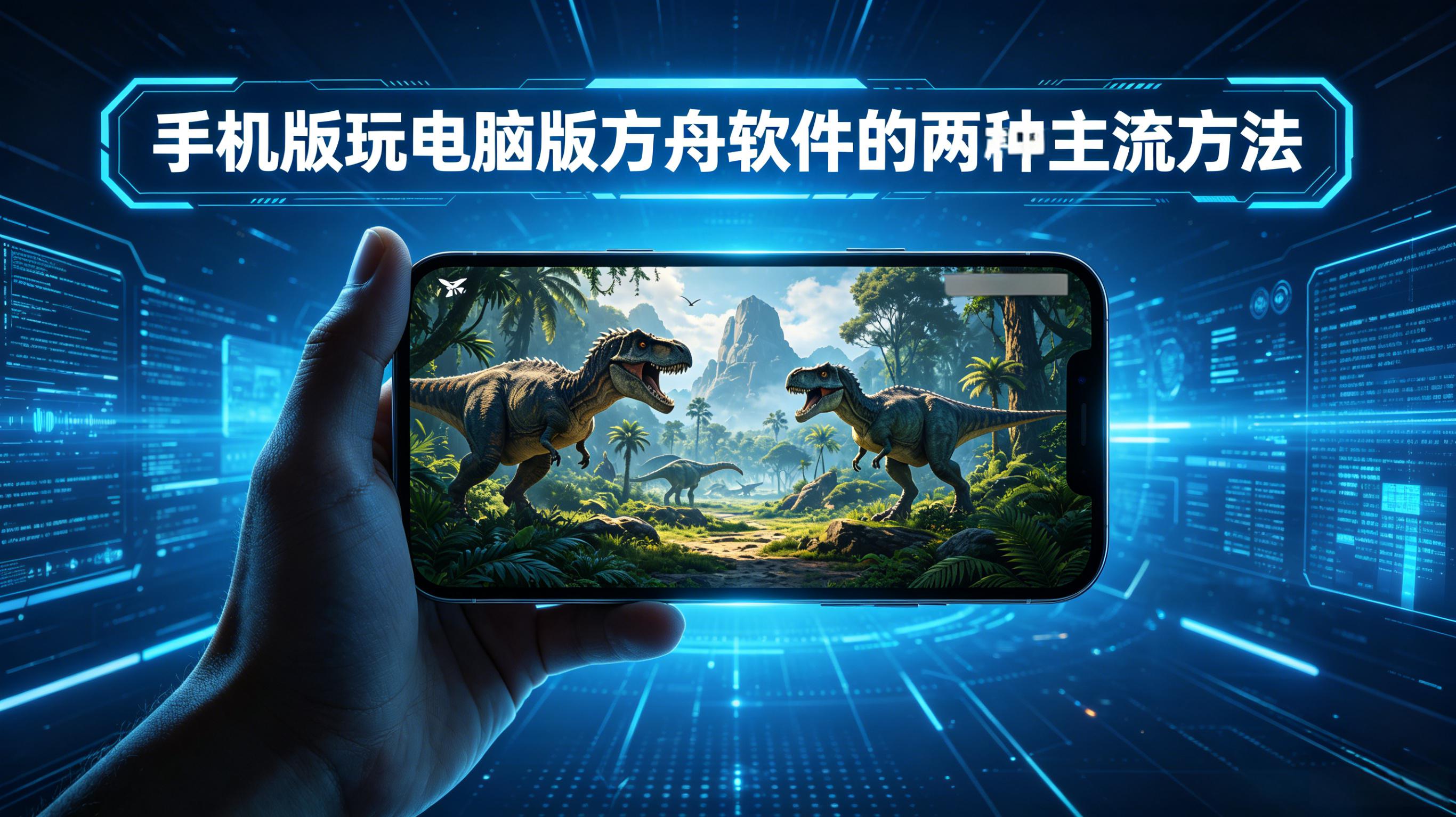 手机版玩电脑版方舟软件的两种主流方法