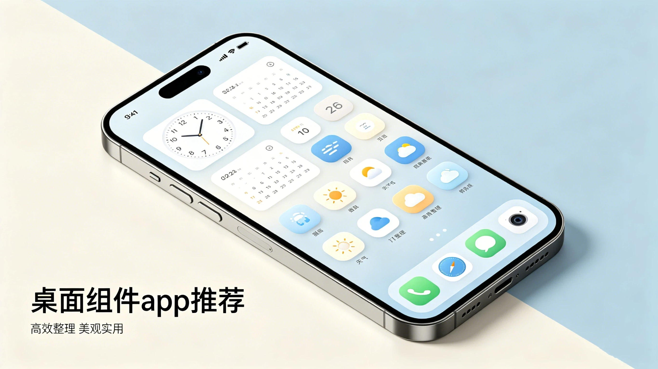 桌面组件