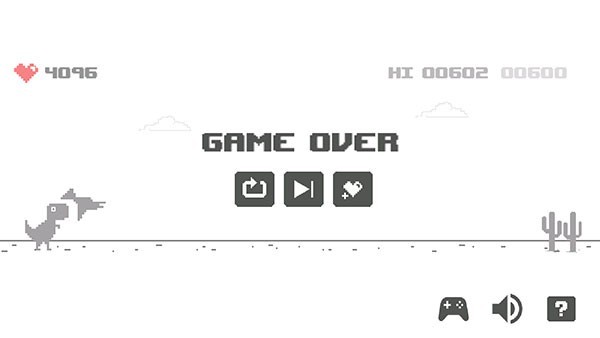 谷歌小恐龙(Dino T-Rex)