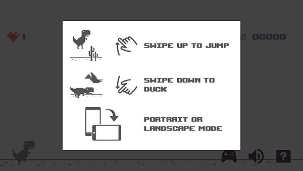 谷歌小恐龙(Dino T-Rex)