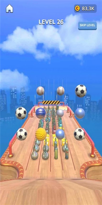融合滚动球(Merge Balls Rolling Down)