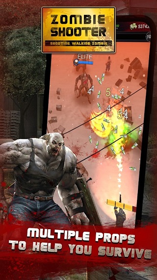 向僵尸开火(walking zombie shooter: zombie shooting games)
