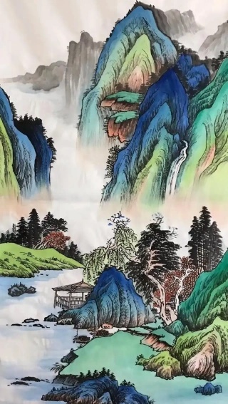 绘真妙笔千山