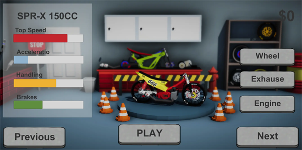 改装摩托车极速赛